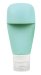 Many Beauty - Silikonowa butelka podróżna z dozownikiem i szczoteczką - Miętowa - 90 ml