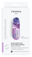 L'biotica - Smoothing Eye Patches - Hydrożelowe płatki pod oczy ze śluzem ślimaka - 3 x 2 sztuki