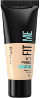 MAYBELLINE - FIT ME! Matte +Poreless - מייקאפ מטשטש לפנים עם חימר - 30 מ