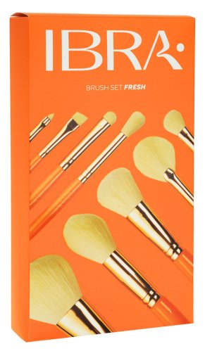Ibra - Fresh Collection - Set of 9 Makeup Brushes