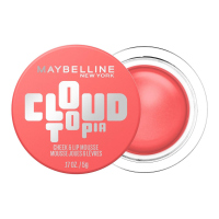 MAYBELLINE - CloudTopia - Cheek & Lip Mousse - Matná tvářenka a rtěnka v pěně - 5 g - 05 Coral Illusion - 05 Coral Illusion