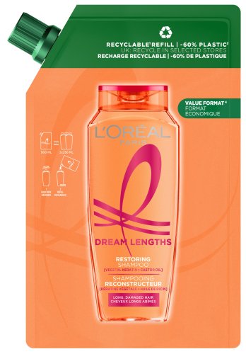 L'Oréal - ELSEVE Dream Lengths - Restoring Shampoo - 500 ml
