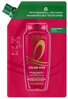L'Oréal - ELSEVE - COLOR-VIVE - Colour Protect Shampoo - Ochronny szampon do włosów farbowanych lub z pasemkami - Uzupełnienie - 500 ml