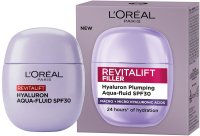 L'Oréal - REVITALIFT FILLER - Hyaluron Plumping Aqua Fluid SPF30 - Light moisturizing cream with SPF30 - 40 ml 