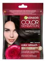 GARNIER - COLOR SENSATION - Koloryzujący szampon do włosów bez amoniaku - 2.0 Jasna Czerń