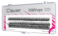 Clavier - BeVshape - Fishtail Eyelashes - Tufts of eyelashes - Swallows - Curl B - MIX 10/12/14 mm - MIX 10/12/14 mm