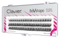 Clavier - BeVshape - Fishtail Eyelashes - Tufts of eyelashes - Swallows - Curl B - MIX 9/10/11 mm - MIX 9/10/11 mm