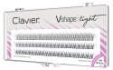 Clavier - Vshape Light - Eyelash Clusters - Swallows - MIX 10/12/14 mm - MIX 10/12/14 mm