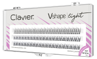 Clavier - Vshape Light - Eyelash Clusters - Swallows - MIX 10/12/14 mm - MIX 10/12/14 mm