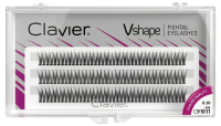 Clavier - Vshape - Fishtail Eyelashes - קְבוּצוֹת רִיסִים - סְנוּנוֹת - C MIX 9/10/11 mm - C MIX 9/10/11 mm