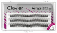 Clavier - Vshape - Fishtail Eyelashes - קְבוּצוֹת רִיסִים - סְנוּנוֹת - C MIX 10/12/14 mm - C MIX 10/12/14 mm
