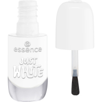 Essence - Gel Nail Polish - Smalto gel per unghie - 8 ml - 33 JUST WHITE - 33 JUST WHITE 