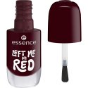 Essence - Gel Nail Polish - Smalto gel per unghie - 8 ml - 12 LEFT ME ON RED - 12 LEFT ME ON RED 