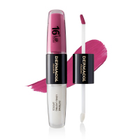 Dermacol - 16H Lip Colour - Extreme Long-Lasting Lipstick - Rossetto e gloss labbra bifasico a lunga tenuta 2 in 1 - 2x4 ml - 8 - 8