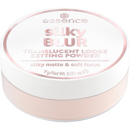 Essence - Silky Blur - Translucent Loose Setting Powder - Zpevňující pudr na obličej - 9 g