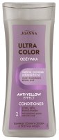 Joanna - Ultra Color - Anti-yellow Effect Conditioner - Silver Blonde Shades - Neutralizes Yellow Tones - 200 g