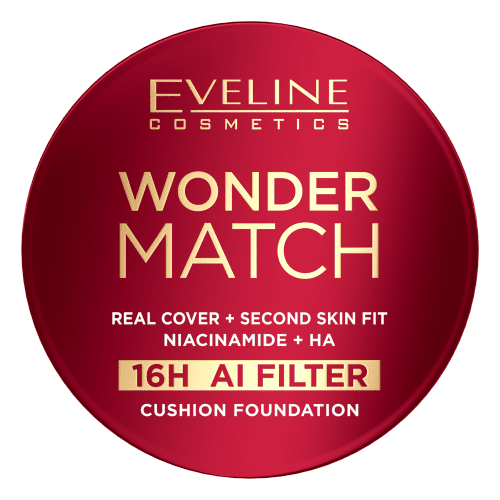 Eveline Cosmetics - Wonder Match - 16H AI Filter Cushion Foundation - 15 g