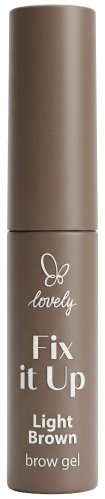 Lovely - Fix It Up Brow Gel - Półprzezroczysty żel utrwalający do brwi