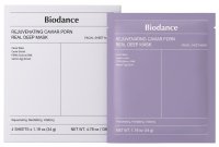 Biodance - Rejuvenating Caviar PDRN - Real Deep Mask - Maseczka do twarzy z PDRN i ekstraktem z kawioru - 4 szt