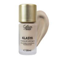 Glam SHOP - Klasyk - Buildable Coverage Foundation - Face Foundation - 30 ml - Oliwka 1 - Oliwka 1