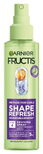 GARNIER - FRUCTIS - METHOD FOR CURLS - SHAPE REFRESH - Reviving Spray - Nawilżająco odświeżający spray do włosów kręconych - 150 ml 