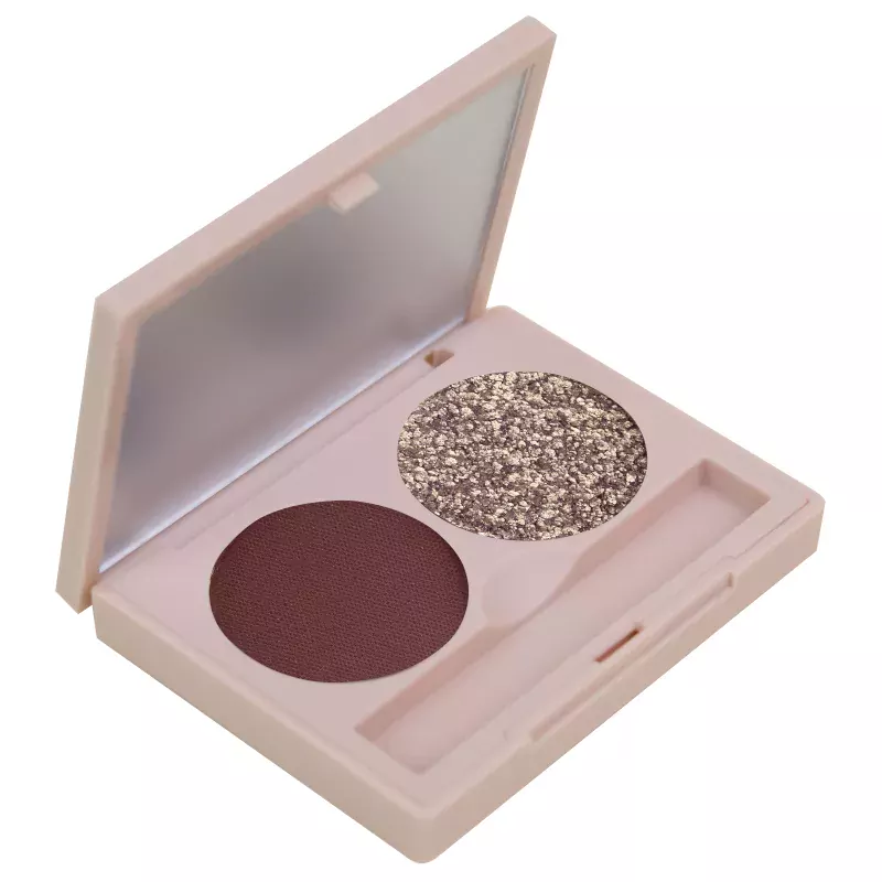 Палетка теней Glam Shop Glam Box из 2 оттенков, оттенок Hot, 3,3 г