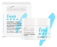 Bielenda - Fresh Hero - Burro idrofilico idratante e lenitivo per la detersione e la rimozione del trucco di viso e occhi - 40 g