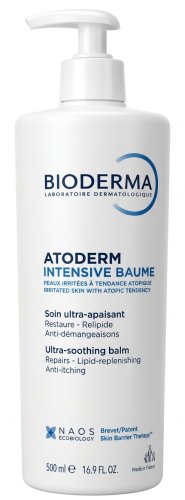 BIODERMA - Atoderm Intensive Baume - Ultra Soothing Balm - Zklidňující emolienční tělový balzám - 500 ml
