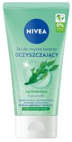 Nivea - Ocean Algae - Cleansing Face Wash Gel - Combination and Oily Skin - 150 ml