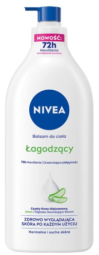 Nivea - Łagodzący balsam do ciała z aloesem - Skóra normalna i sucha - 625 ml
