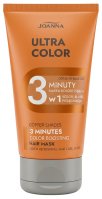 Joanna - Ultra Color - 3 Minutes Color Boosting - Hair Mask - Koloryzująca maska do włosów - Odcienie rudego - 100 g