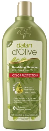 Dalan - d'Olive - Nourishing Shampoo Color Protection - Oliwkowy szampon do włosów farbowanych - 400 ml 