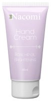 Nacomi - Brightening - Hand Cream - Rose Hip - Natural Hand Cream - Smoothing and Brightening - 85 ml