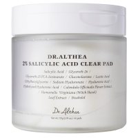 Dr. Althea - 2% Salicylic Acid Clear Pad - Oczyszczające płatki do twarzy z kwasem salicylowym - 65 szt