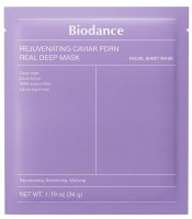 Biodance - Rejuvenating Caviar PDRN - Real Deep Mask - Maseczka do twarzy z PDRN i ekstraktem z kawioru - 1 szt