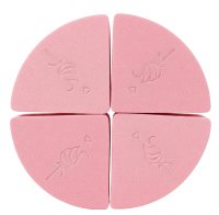 Sugarpowder - Makeup Sponge - Mięcioszek Trójcioszek - Gąbeczka do makijażu - 4 sztuki