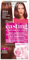 L'Oréal - Casting Crème Gloss - Caring Colour without Ammonia - 554 Spicy Chocolate