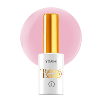 YOSHI - Rubber Base - Baza kauczukowa do paznokci UV / LED - 10 ml - No.1 - No.1