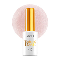 YOSHI - Rubber Base - Baza kauczukowa do paznokci UV / LED - 10 ml - No.9 - No.9