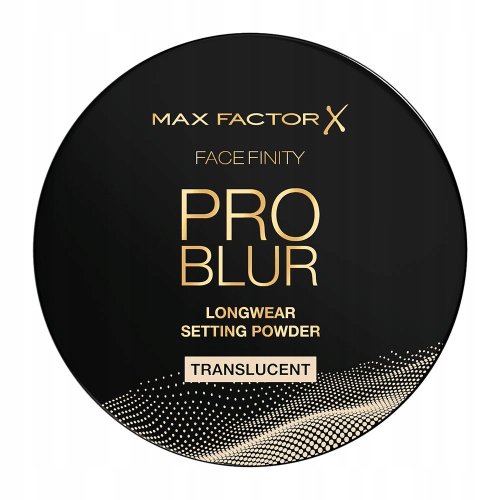 Max Factor - FACEFINITY - Pro Blur - Longwear Setting Powder - 001 Translucent - 10.5 g