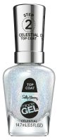  Sally Hansen - MIRACLE GEL - Top Coat - Błyszczący lakier nawierzchniowy - 110 Celestial - 14,7 ml  