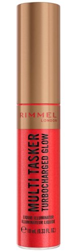 RIMMEL - Multi Tasker - Turbocharged Glow - Liquid Illuminator - Rozświetlający róż w płynie - 10 ml 