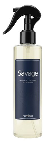 Ravina - Savage - Aromatic Linen and Room Spray - Odświeżacz do tkanin i pomieszczeń - 200 ml