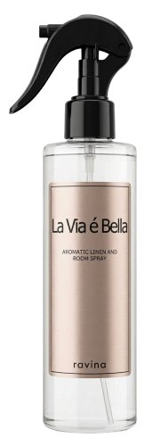 Ravina - La Via E Bella - Aromatic Linen and Room Spray - Fabric and Room Freshener - 200 ml