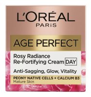 L'Oréal - AGE PERFECT - Rosy Radiance Re-Fortifying Cream Day - Różany krem ujędrniający na dzień 60+ - 50 ml