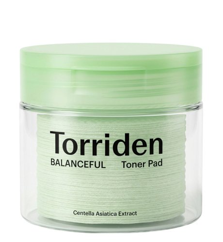 Torriden - Balanceful - Cica Toner Pad - Łagodzące płatki tonizujące do twarzy - 60 szt / 180 ml