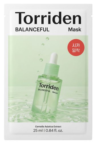 Torriden - Balanceful - Cica Mask - Kojąca maska w płachcie - 25 ml