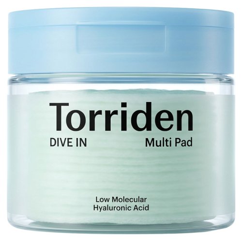 Torriden - DIVE IN - Multi Pad - Hydrating Face Pads with Hyaluronic Acid - 80 pcs / 160 ml