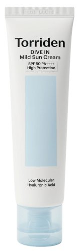 Torriden - DIVE IN - Mild Sun Cream - Krem przeciwsłoneczny do twarzy SPF50 PA++++ - 60 ml