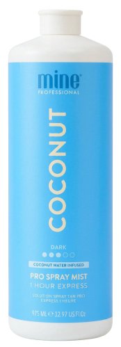 MineTan - COCONUT - 1H Express Pro Spray Mist - Płyn do opalania natryskowego - 975 ml